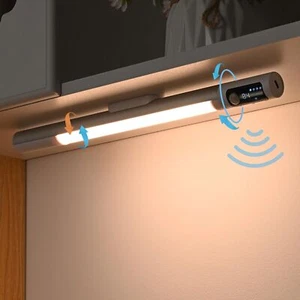 LED Under Cabinet Lighting Angle Adjustable Motion Sensor Light Indoor Under ... - Picture 1 of 6