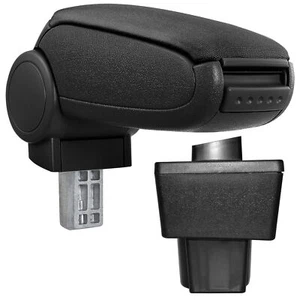 [pro.tec] Mittelarmlehne passend für Skoda Yeti Textil Mittelkonsole KFZ-Zubehör - Bild 1 von 6