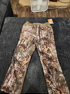 Mens Realtree XL XLarge Softshell Pant C3 HydroRepel No Scent FIELD &STREAM - Picture 1 of 11