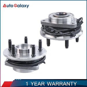Set(2) Front Wheel Bearing Hubs w/ABS For 07-11 Dodge Nitro 08-12 Jeep Liberty - Picture 1 of 11