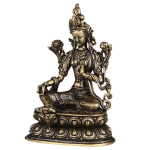 Ganesha Statue Tara Figurine Buddha Home Decoration Tibet Small Mother - Picture 1 of 11
