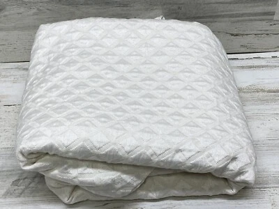 Cobertor completo/queen acolchado borde lujo Hotel Collection marfil Foto 1 de 4