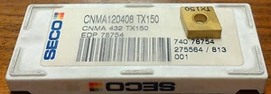 N° 2 INSERTI TORNITURA SECO CNMA120408 TX150 - Imagen 1 de 1