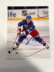 SCOTT GOMEZ NEW YORK RANGERS HAND SIGNED AUTOGRAPHED 8X10 PHOTO - Picture 1 of 1