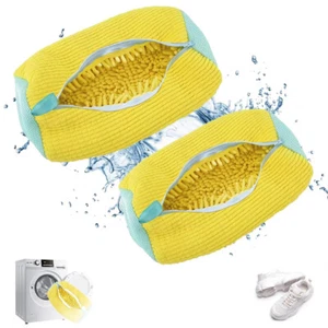 Shoe Washing Bag for Washing Machine Laundry Shoe Bag for Washer and Dryer 2PCS - Picture 1 of 11