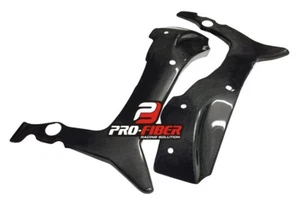 07-08 CARBON RAHMEN ABDECKUNGEN PROTEKTOREN KAWASAKI NINJA ZX-6R ZX6R 2007-2008 - Bild 1 von 5
