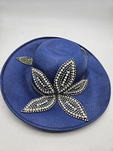 Jack McConnell Blue Hat  Has the Red Feather - Picture 1 of 4