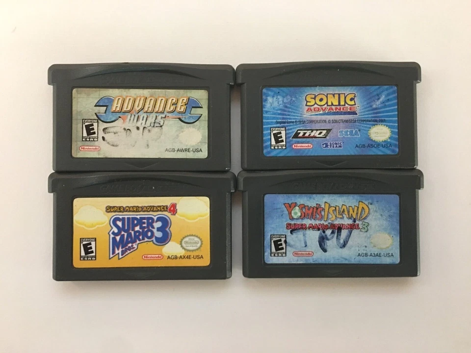 Nintendo GameBoy Advance Juegos Originales Tú Eliges - Pegatina Gratis - Vendedor de EE. UU. Foto 1 de 1