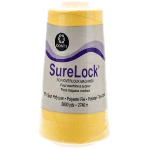 Surelock Overlock Thread 3,000yd Spark Gold - Picture 1 of 3