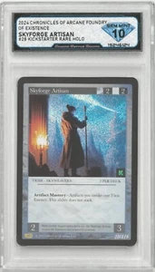 Chronicles of Arcane SKYFORGE ARTISAN #28 Kickstarter Holo 💎 DSG 10 Gem Mint - Picture 1 of 2