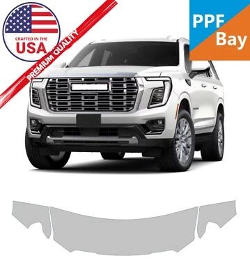 Kit pré-cortado de filme de proteção de pintura PPF para GMC Yukon 2025 capô 24"/Fender 24" - Imagem 1 de 4