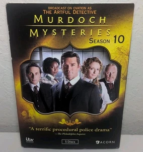 Murdoch Mysteries: Season 10 (DVD, 2016) B48 - Picture 1 of 2