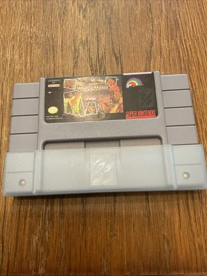 WWF Super WrestleMania (SNES, 1992) - Super Nintendo Video Game - Image 1 of 4