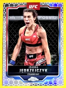 2025 Topps Chrome UFC Joanna Jedrzejczyk OctaFractor # 3/8 - Imagen 1 de 2