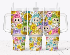 40 Unzen Edelstahl Becher-Weihnachten-Monster-Cartoon-Geschenk - Bild 1 von 1