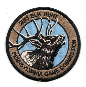 2021 PA GAME COMM ELK HUNT PATCH ORGINAL NEU - Bild 1 von 4