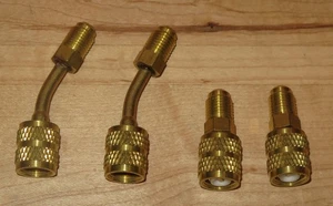 Adaptadores en ángulo y recto de 30 grados de latón R410a para climatización - Imagen 1 de 3