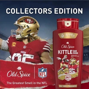 Old Spice George Kittle NFL Collection Body Wash, Kittle Can Cook 24 Oz 49ers - Picture 1 of 7