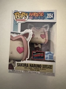 Sakura Sasuke's Paw Funko Pop! #2054 Naruto NYCC 2025 Exclusivo Con Pegatina - Imagen 1 de 6
