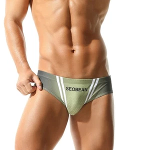 Herren Badehose Sexy Bademode Bikini Low Rise Badeanzüge Badeslip-- - Bild 1 von 14
