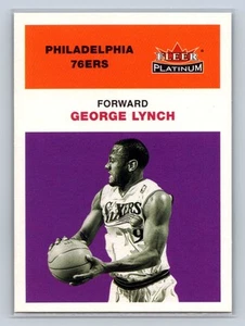 2001-02 Fleer Platinum #149 George Lynch Philadelphia 76ers - NM/MT - Picture 1 of 2