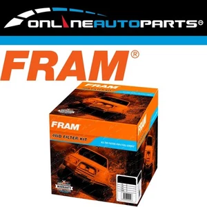FRAM Oil Air Fuel Filter Service Kit for Nissan ELGRAND E50 3.0L ZD30DDT 99~02 - Picture 1 of 2