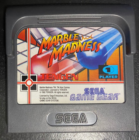 Marble Madness - Sega Game Gear - Tengen - Good Condition