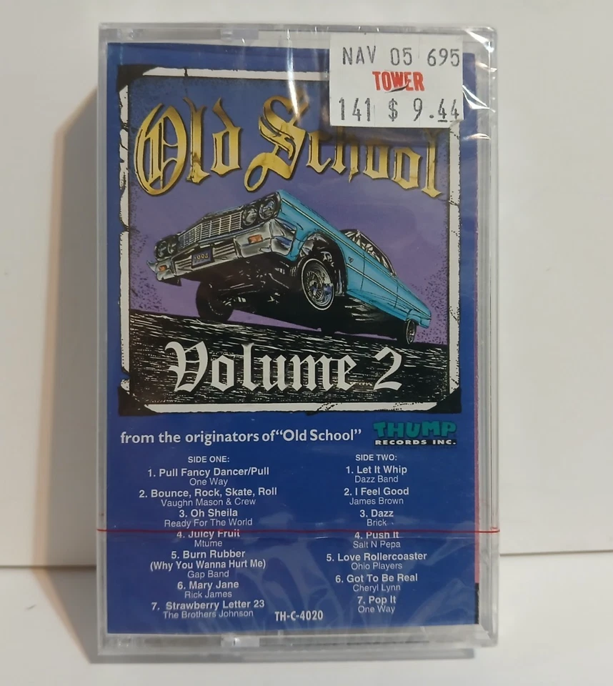Old School, Vol. 2 by Various Artists (Cassette, Nov-1997, Thump Records) NEW - Image 1 of 4