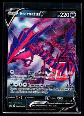 🎴Eternatus V #SWSH064 SWSH: Sword & Shield Promo Cards Promo Near Mint + - Image 1 of 2