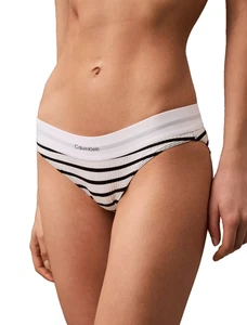 NWT Calvin Klein Women's(SMALL) Cotton Modal Rib bikini QF8022-111 - Picture 1 of 5