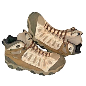 Oboz Sawtooth X Mid wasserdichte Damengröße 9,5 braune Wanderschuhe - Bild 1 von 23