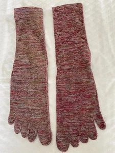 Zehensocken Gr. 35-37 aus Seide - Bild 1 von 2