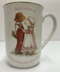 Holly Hobbie & Friend Happiness is Liking Someone Special Coffee Mug Cup - Picture 1 of 8