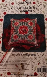 JUST NAN FROSTY GNOMES CROSS STITCH CHART & EMB PACK - Bild 1 von 3