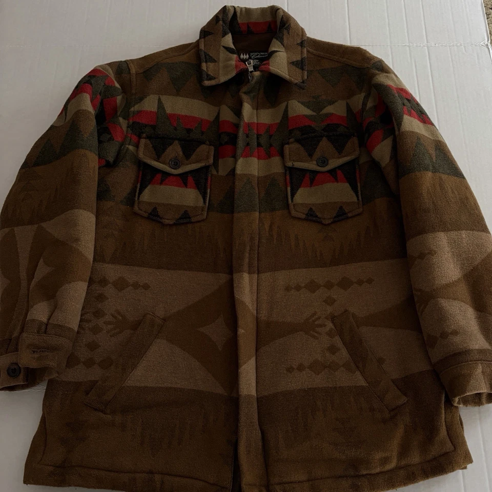 Banana Republic Cabinwear Aztec Southwest Wool Blend Coat  X-Small **Rare** - Image 1 of 4