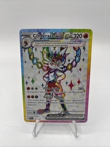 2024 Cinderace ex 157/142 Sv07: Stellar Crown Holo - Picture 1 of 5