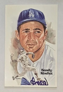 SANDY KOUFAX Perez Steele Postcard HOF Cooperstown #5049/10,000 - Picture 1 of 4