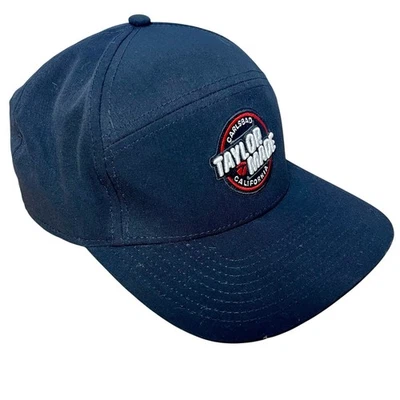 Boné Snapback TaylorMade Golf Horizon Ajustável L 58cm Preto Performance Excelente Estado Usado - Imagem 1 de 4