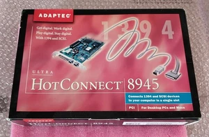 Adaptec Ultra HotConnect 8945 AHA-8945 Retail Kit SCSI/Firewire PCI Card - Picture 1 of 6
