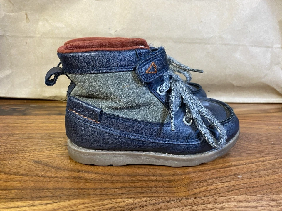 Carter’s Niño Pequeño Con Cordones Botas Altas Zapatos Talla 8 Foto 1 de 3