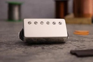 TONERIDER H4 PANAMA NICKEL BRIDGE HUMBUCKER PICKUP H4B-NK - 80's ROCK + METAL ! - Bild 1 von 1