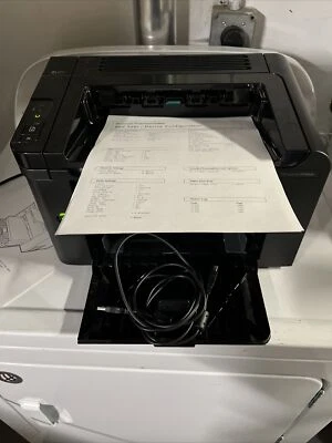 HP LaserJet Pro P1606DN Duplex Network Laser Printer CE749a Used Tested AirPrint - Image 1 of 4