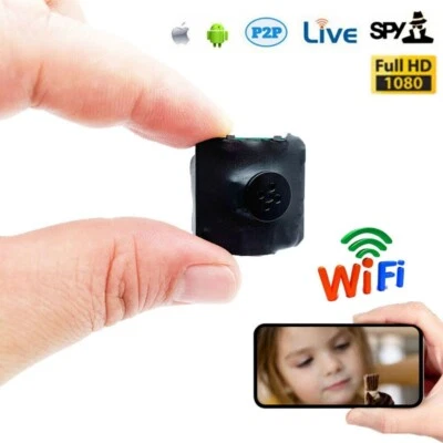 1080P HD WIFI Wireless IP mini Button camera micro portable Video recorder - Image 1 of 4