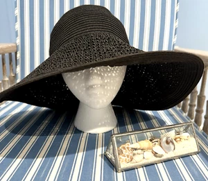 J Crew Women’s  Brown Straw  Sun Hat- One Size - Picture 1 of 8