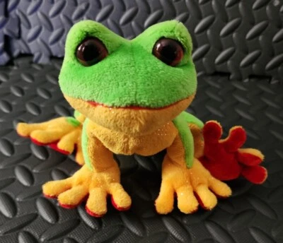 Ganz Webkinz Tree Frog No  Code Stuffed Animal Plush Toy Frog - Image 1 of 4