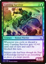 MTG - Cunning Survivor - 033/199 - Hour of Devastation  - FOIL - New