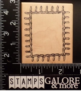 FRINGE CUERDA MARCO SELLOS GOMA DEMASIADO DIVERTIDOS #T33 - Imagen 1 de 3