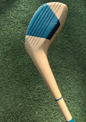 WILSON CREST MICKEY WRIGHT # 3 WOOD  W/  44" RH FLUTED STEEL SHAFT - NICE! - Image 1 of 4