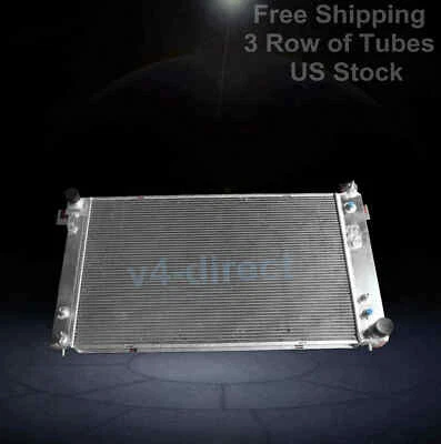 Radiador 1552 3 filas/núcleo para Dodge Ram 1500 2500 3500 1994-2001 aluminio AT MT Foto 1 de 4