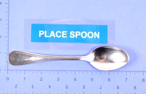 Towle Silver Germany Beaded Antique 18/8 Stainless 7 1/8" Place Oval Soup Spoon - Picture 1 of 7